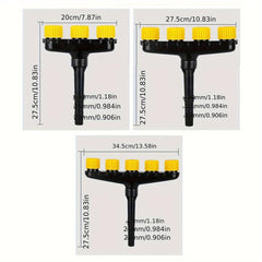 Garden Hose Sprayer Nozzle Watering Pipe Misting Nozzle