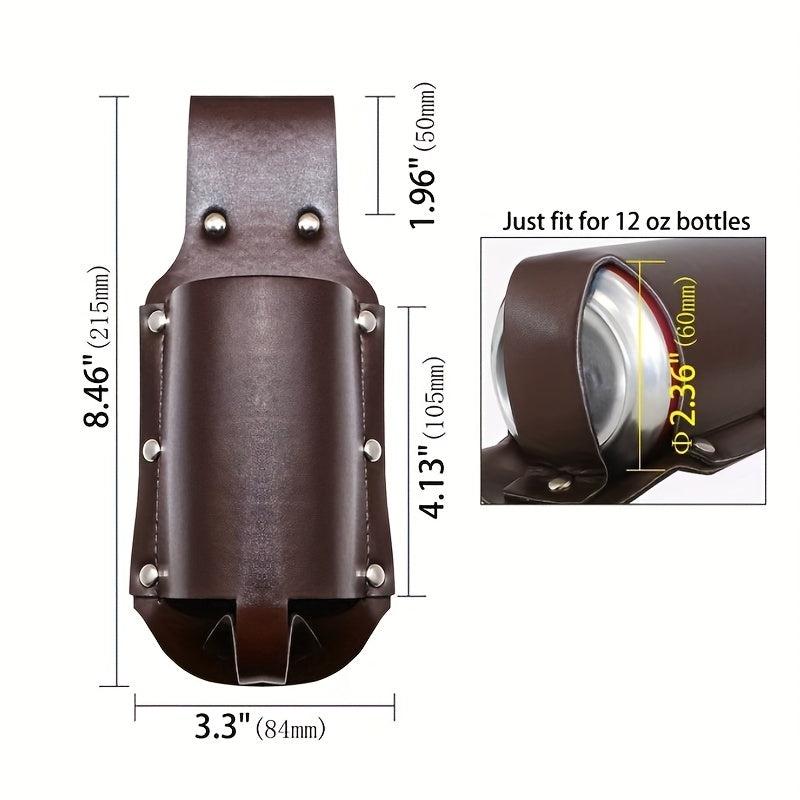 Portable PVC Beverage Can Rack Storage Bag for Hiking & Camping