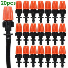 Adjustable Garden Drip Irrigation Misting Atomizing Nozzles