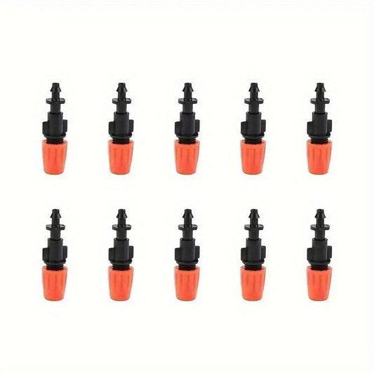 Adjustable Garden Drip Irrigation Misting Atomizing Nozzles