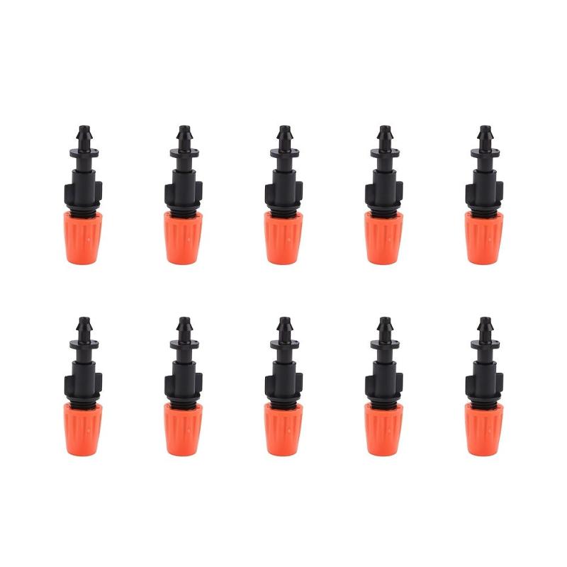 30pcs Garden Irrigation Sprayer Fog Nozzles Adjustable Misting Atomizing