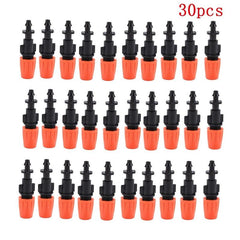 30pcs Garden Irrigation Sprayer Fog Nozzles Adjustable Misting Atomizing