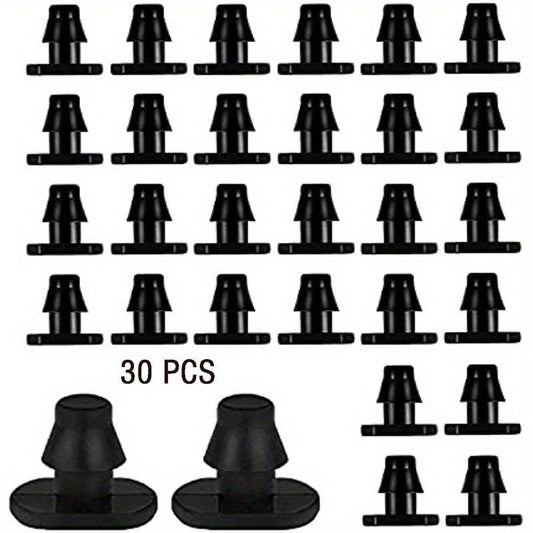 30/50pcs Drip Irrigation 1/4 Inch Barbed End Plugs Drip Line Connecto