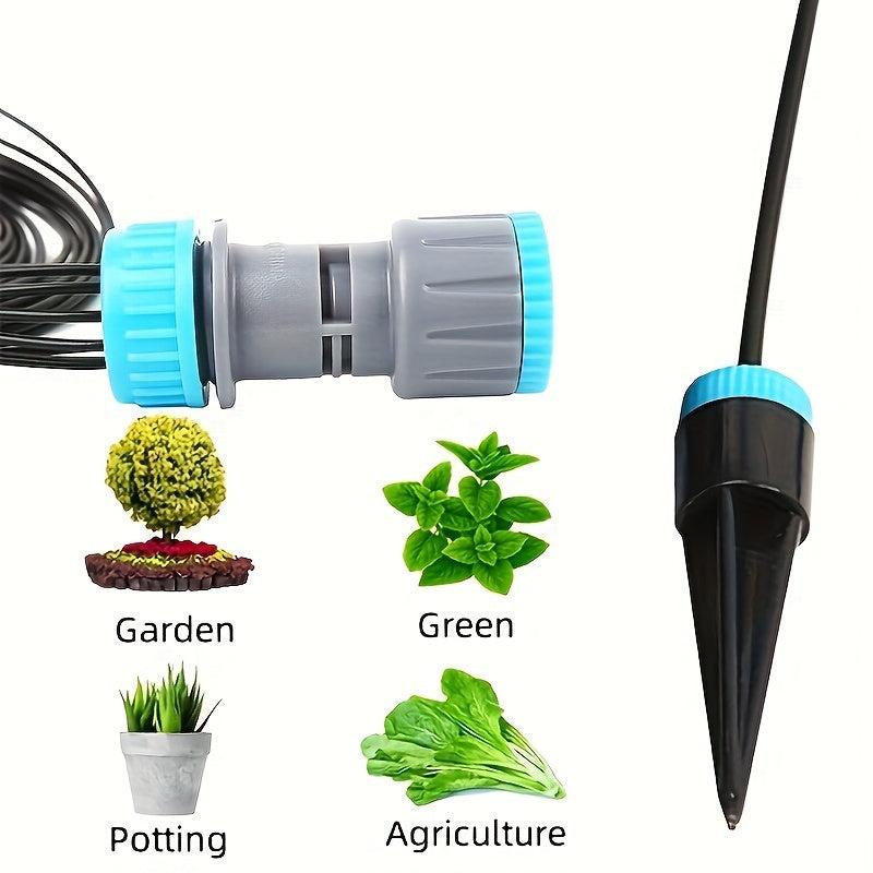 Automatic Drip Irrigation System for Greenhouse Balcony Plants