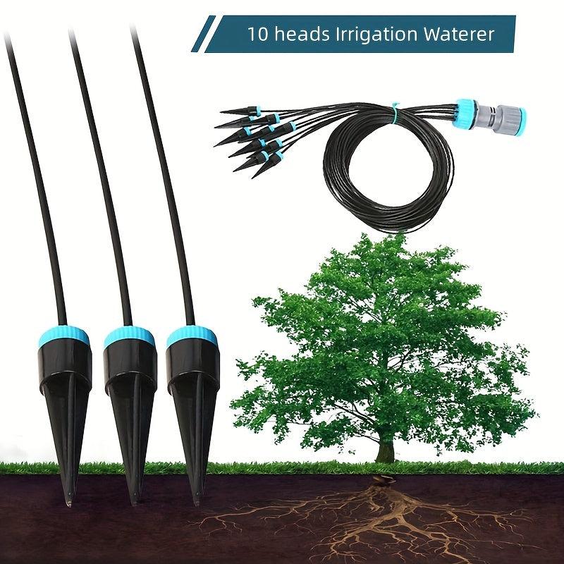Automatic Drip Irrigation System for Greenhouse Balcony Plants