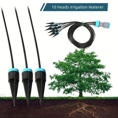 Automatic Drip Irrigation System for Greenhouse Balcony Plants