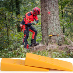 4pcs Tree Felling Wedges With Spikes Chainsaw Wedges Logging Supplies Set