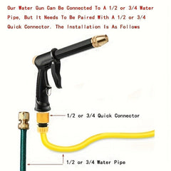 Portable Water Gun for Garden Cleaning Car Wash Machine