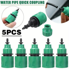 5pcs Garden Water Hose Connectors 4 7 8 11mm Plastic Quick Connectors