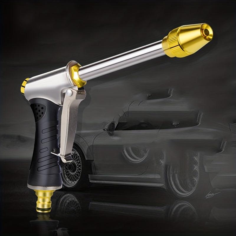 Aluminum Alloy Coated Metal Gun Body Copper Plated High Pressure Car Wash Gun
