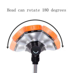 Heavy Duty Metal Garden Hose Wand 8 Spray Patterns Long Hose Nozzle