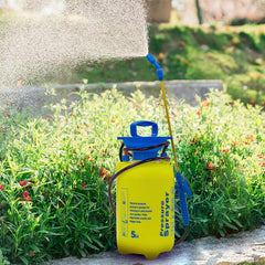 35 Gallon Pump Pressure Sprayer for Plants with Adjustable Shoulder Strap