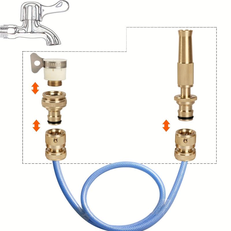 Adjustable Spray Nozzle for Car Washing and Garden Watering