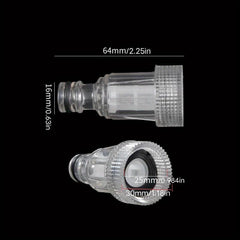 5pcs Garden Water Fast Connectors Universal Nipple Filter Pump Screen