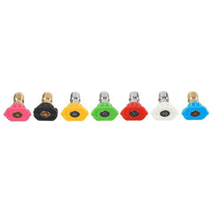 High Pressure Washer 7 Spray Nozzle Tips Set 4000 PSI