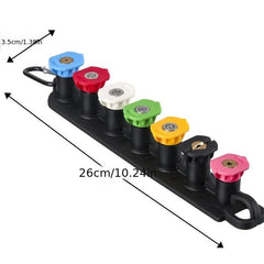 High Pressure Washer 7 Spray Nozzle Tips Set 4000 PSI