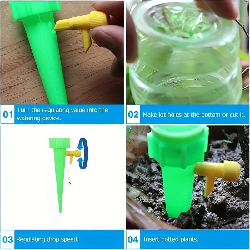 10pcs Flower Watering Artifact Lazy Plant Automatic Watering System