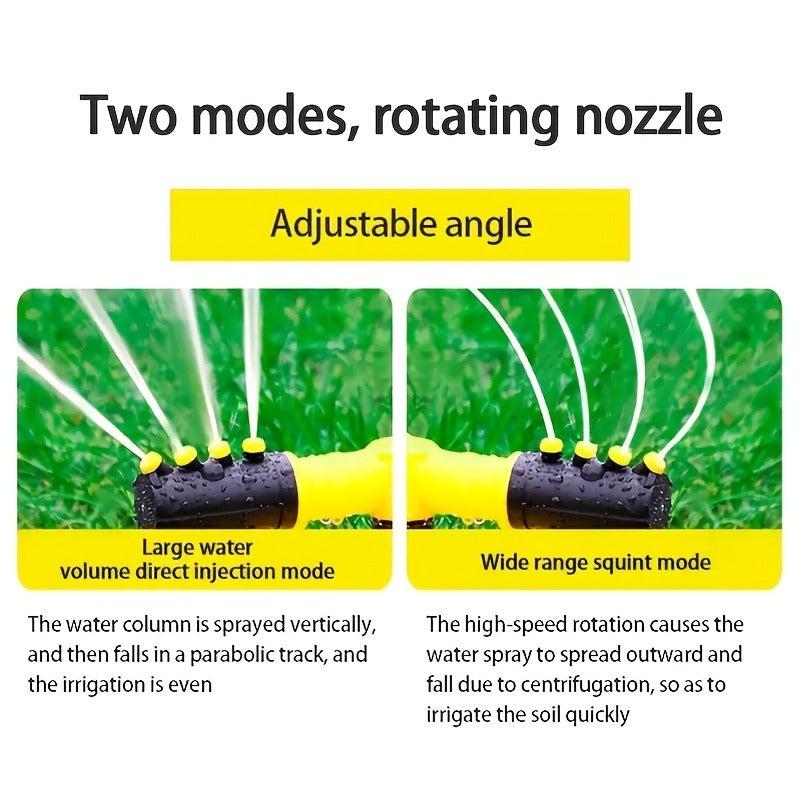 360 Rotating Sprinkler Head for Flower Watering