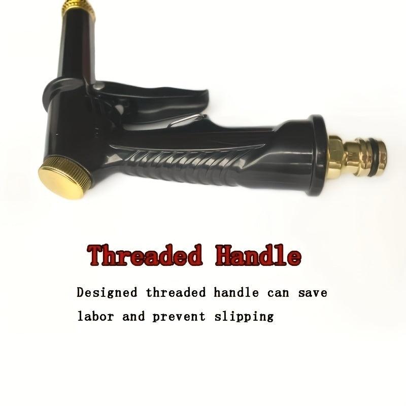 Metal Water Gun Nozzle High Pressure Sprayer Brass Nozzle Rotating