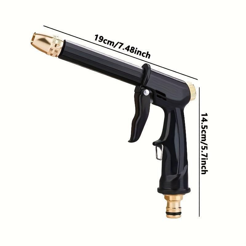 Metal Water Gun Nozzle High Pressure Sprayer Brass Nozzle Rotating