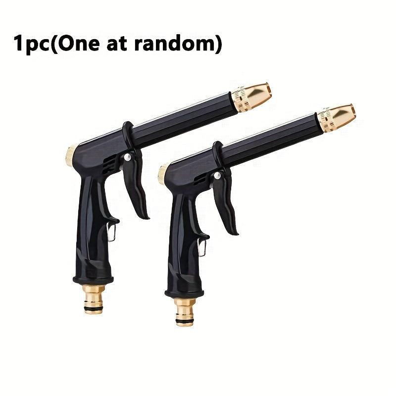 Metal Water Gun Nozzle High Pressure Sprayer Brass Nozzle Rotating