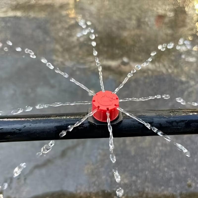 50pcs Sprinkler Garden Irrigation Micro Flow Drip Head Adjustable Water Dripper