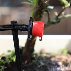 50pcs Sprinkler Garden Irrigation Micro Flow Drip Head Adjustable Water Dripper