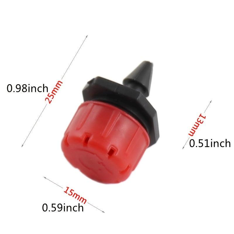 50pcs Sprinkler Garden Irrigation Micro Flow Drip Head Adjustable Water Dripper