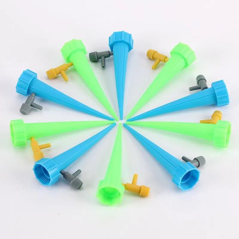 10pcs Auto Watering Drip Irrigation Adjustable Device Water Permeable 