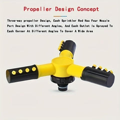 360 Degree Automatic Rotating Sprinkler for Lawn and Garden Watering