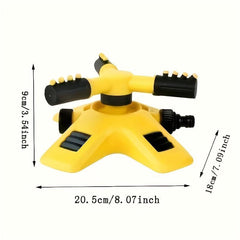 360 Degree Automatic Rotating Sprinkler for Lawn and Garden Watering