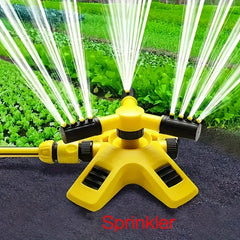 360 Degree Automatic Rotating Sprinkler for Lawn and Garden Watering