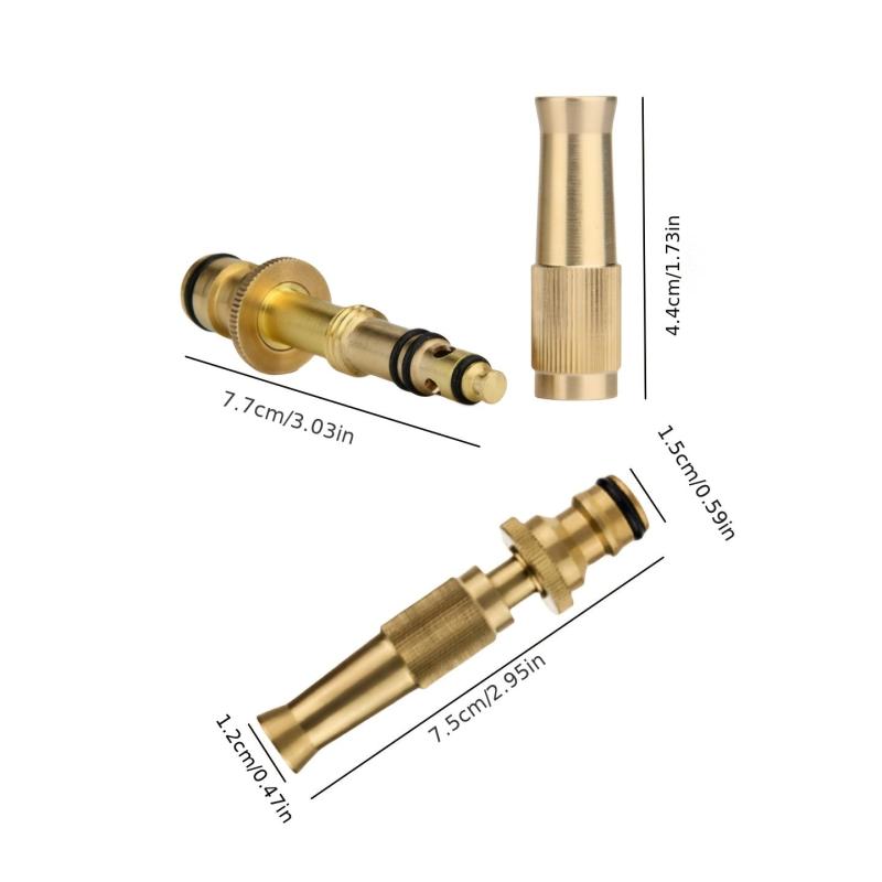 Adjustable Water Hose Nozzle Sprinkler for Garden and Car Cleaning