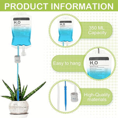 Plant Drip Irrigation Bag Self Watering System 350ml