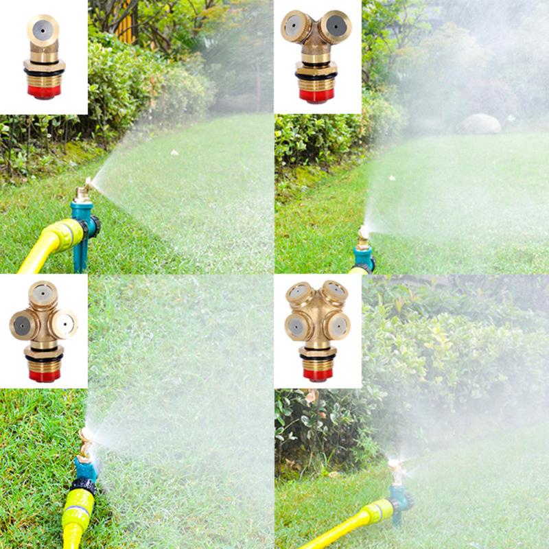 Adjustable Brass Misting Nozzle for Garden Irrigation