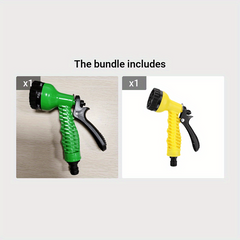 Adjustable Control Valve Switch Watering Hose Nozzle Set