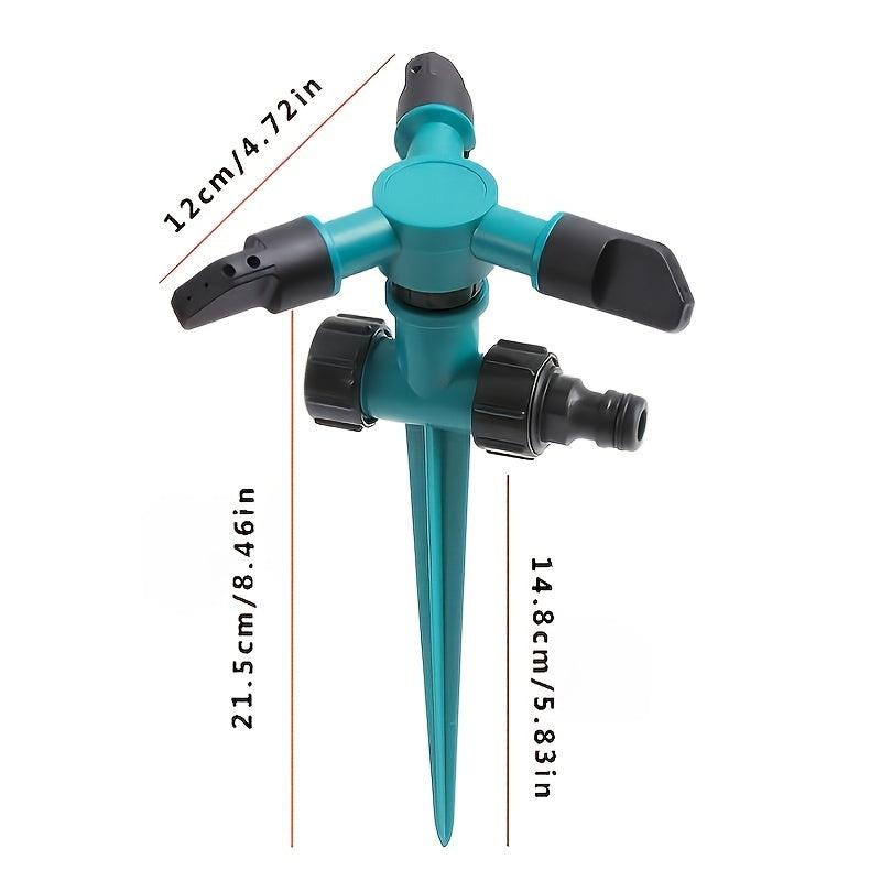 360 Rotating Garden Watering Sprinkler Adjustable Weighted System