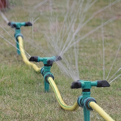 360 Rotating Garden Watering Sprinkler Adjustable Weighted System