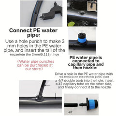 1pc Garden Drip Irrigation Hole Opener Automatic Watering Mini Punch