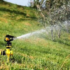 Adjustable Spiked Rocker Impact Sprinkler Garden Agriculture Watering Nozzle