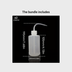 Succulent Curved Mouth Pot Large Transparent Watering Bottle