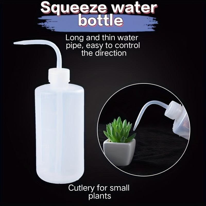 Succulent Curved Mouth Pot Large Transparent Watering Bottle