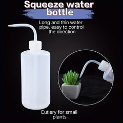 Succulent Curved Mouth Pot Large Transparent Watering Bottle