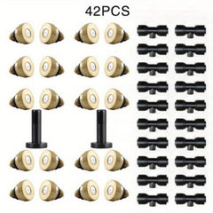Brass Irrigation Misting Nozzles Kit for Patio Garden or Greenhouse