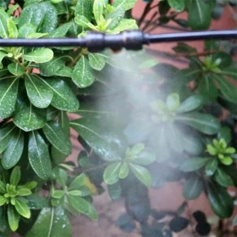 Brass Irrigation Misting Nozzles Kit for Patio Garden or Greenhouse