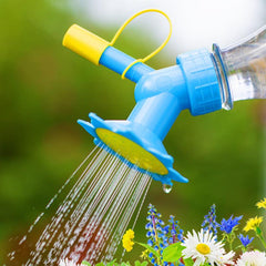 1pc Bottle Cap Sprinkler 2 In 1 Watering Cans