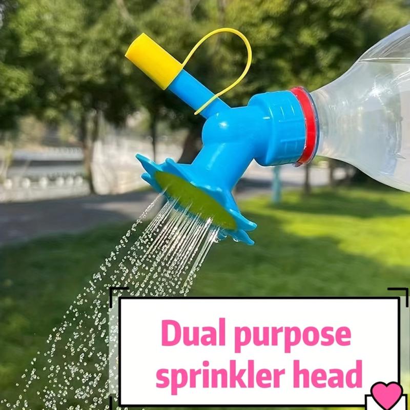 1pc Bottle Cap Sprinkler 2 In 1 Watering Cans