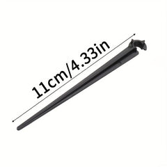 1pc Irrigation Bracket Stake C Shaped Fixing Rod Micro Drip System Pipe Stake