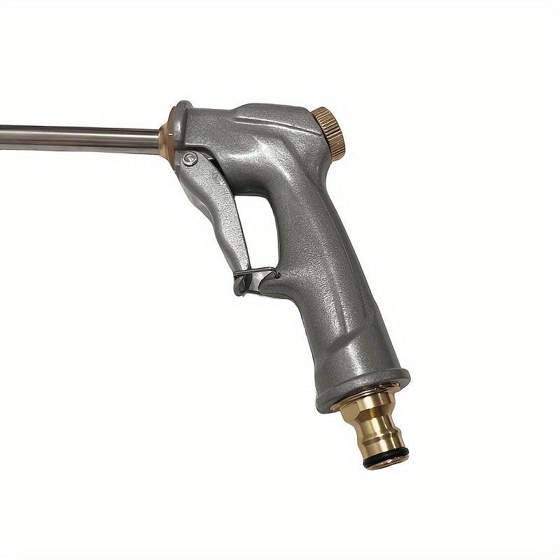 High Pressure Water Gun Garden Hose Nozzle Aluminium Sprayer
