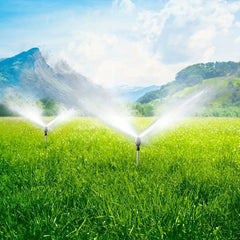 360 Degree Rotating Tripod Sprinkler for Large Yard Garden Lawn